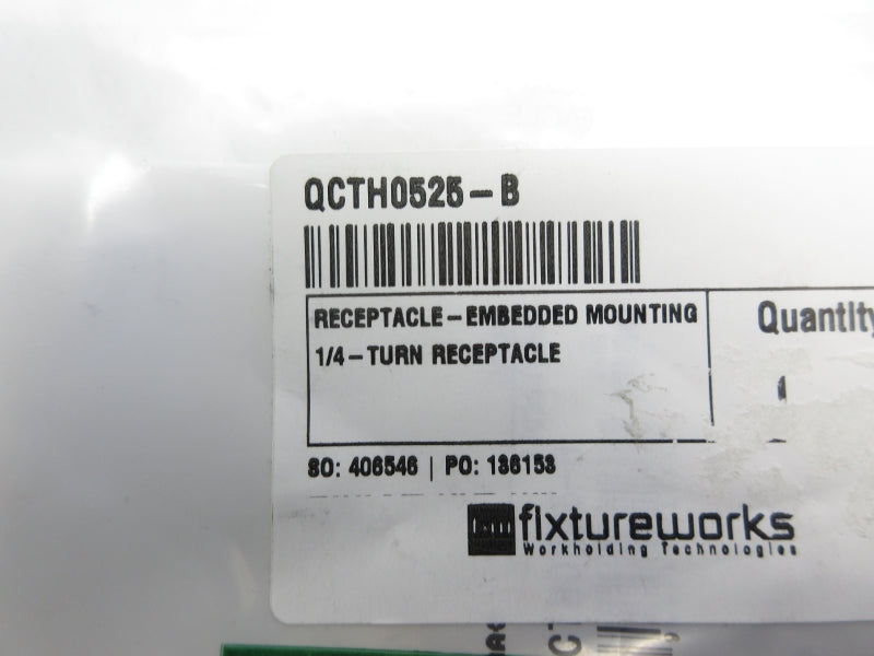 FIXTURE WORKS QCTH0525-B NSMP – MRO Global Solutions