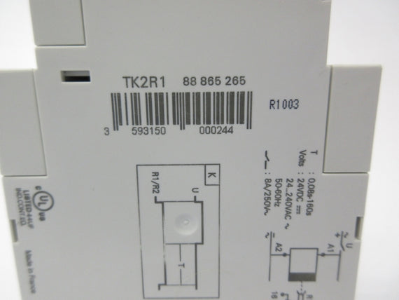 CROUZET TK2R1 88865265 24VDC 0.08S-160S NSNP