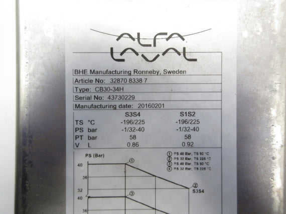 ALFA LAVAL CB30-34H NSNP