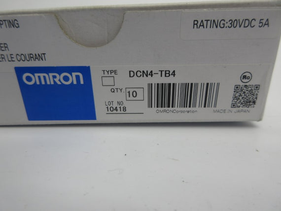 OMRON DCN4-TB4 (PKG OF 10) NSMP