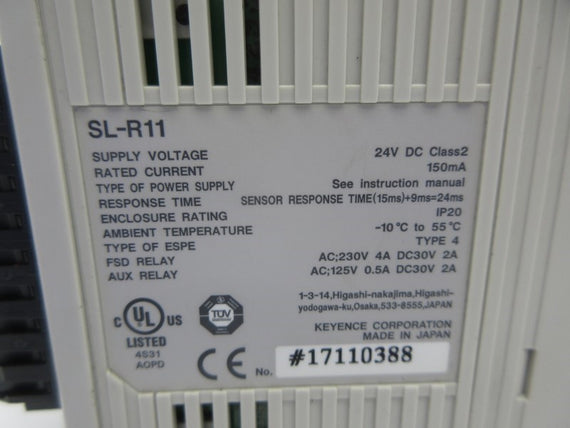 KEYENCE SL-R11 24VDC NSNP