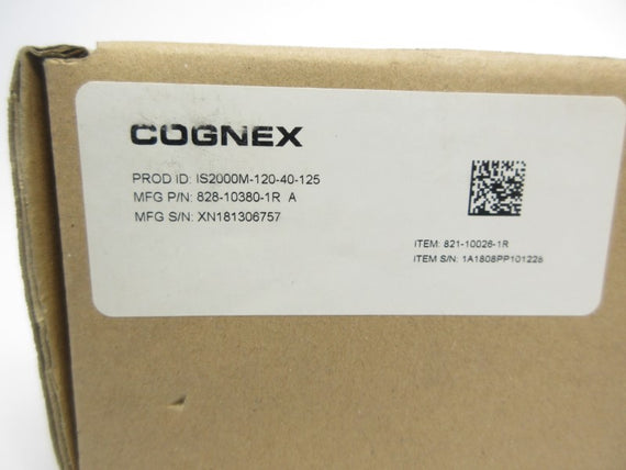 COGNEX IS2000M-120-40-125 828-10380-1R NSMP