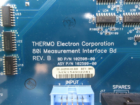 THERMO ELECTRON 102599-00 REV. B NSNP