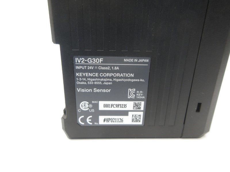 KEYENCE IV2-G30F 24V 1.8A NSNP