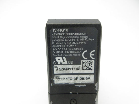 KEYENCE IV-HG10 24VDC 1.8A UNMP