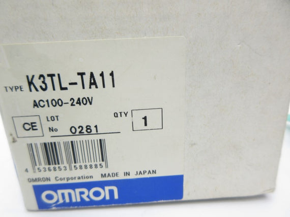 OMRON K3TL-TA11 100-240VAC NSMP