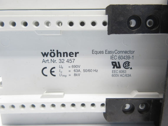 WOHNER 32457 600VAC 63A NSNP