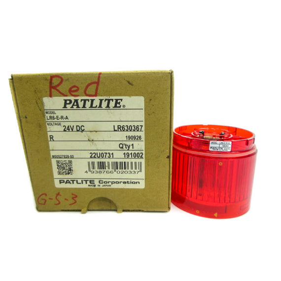 PATLITE LR6-E-R-A 24VDC NSMP