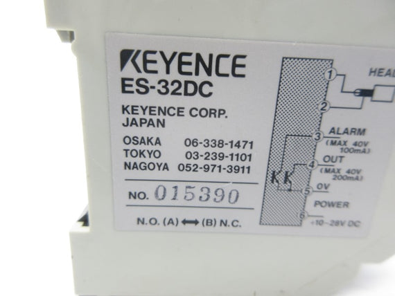 KEYENCE ES-32DC 10-28VDC NSNP