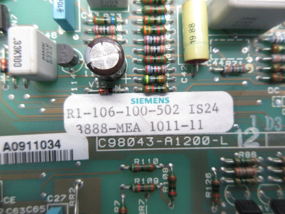 SIEMENS R1-106-100-502 UNMP