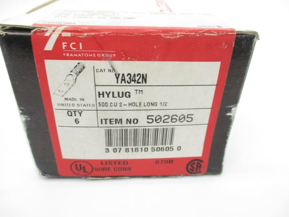 BURNDY YA32N (PKG OF 6) NSFS