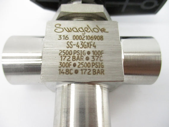 SWAGELOK SS-43GXF4 2500PSI NSNP