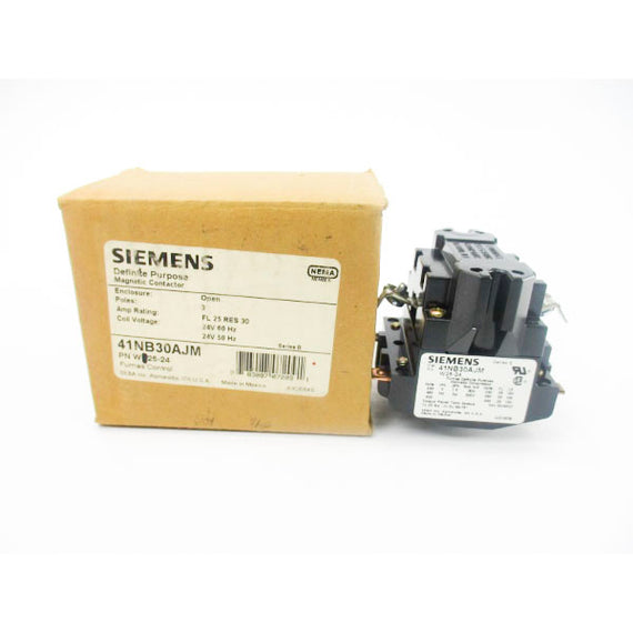 SIEMENS 41NB30AJM SER. B 24V 30A NSMP