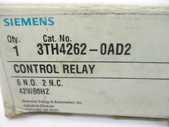 SIEMENS 3TH4262-0AD2 42V 16A NSMP