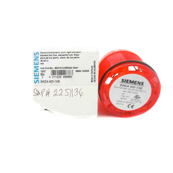 SIEMENS 8WD4400-1AB 230VAC/DC NSMP