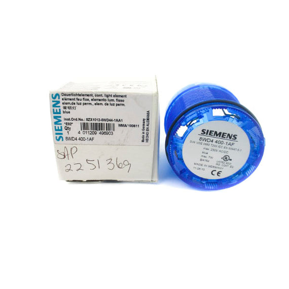 SIEMENS 8WD4400-1AF 230VAC/DC NSMP