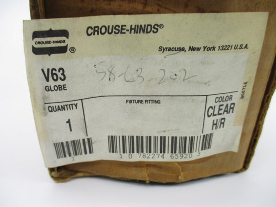 CROUSE HINDS V63 NSMP