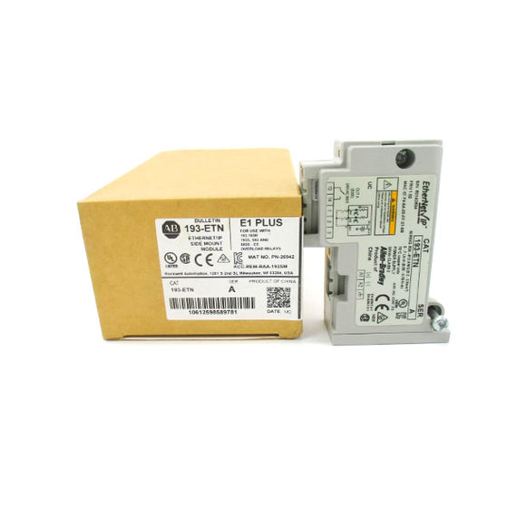 ALLEN BRADLEY 193-ETN SER. A F/W 1.02 24VDC (BR/WH) NSMP