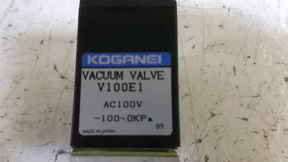 KOGANEI V100E1 AIR VALVE *USED*