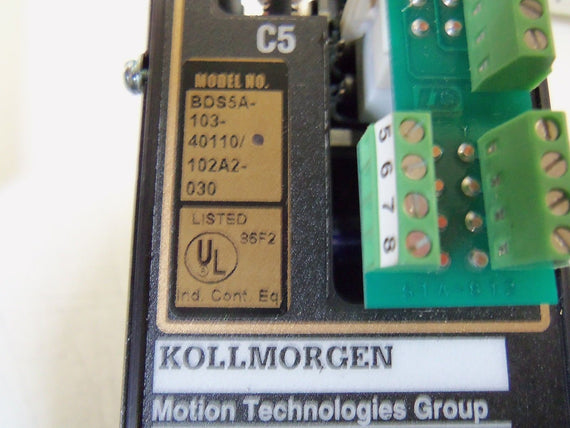 KOLLMORGEN BDS5A-103-40110/102A2 *REPAIRED*