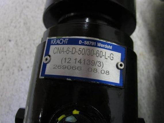 KRACHT D-58791 WERDOHL CNA-6-D-50/30-60-L-G GEAR PUMP *USED*