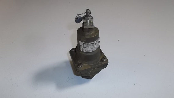 KUNKLE VALVE DIV. SAFTY RELIEF VALVE  537-D01-HM *USED*