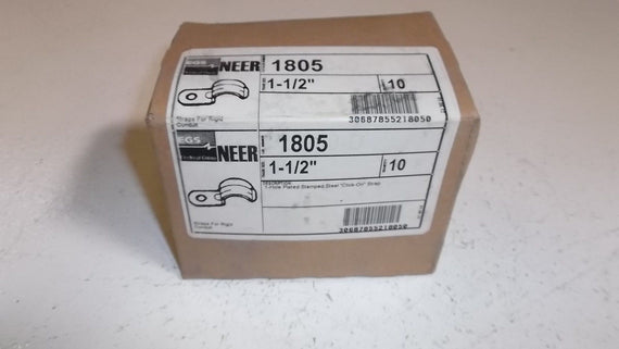 LOT OF 10 NEER 1 1/2" 1805 *NEW IN BOX*