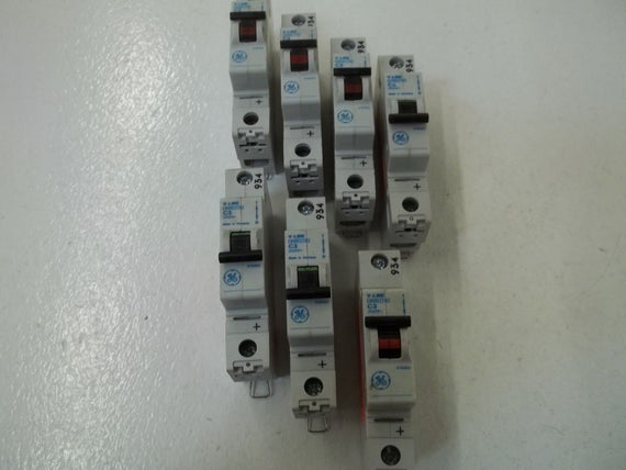 LOT OF 7 GE C3 V-LINE CIRCUIT BREAKER *USED*