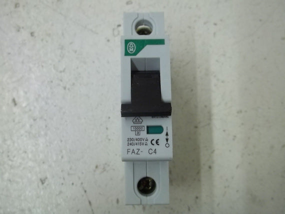 MOELLER FAZ-C4 CIRCUIT BREAKER *NEW NO BOX*