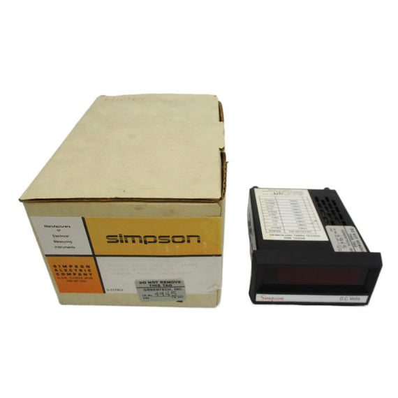 SIMPSON ELECTRIC 24862 2842 120VAC NSMP