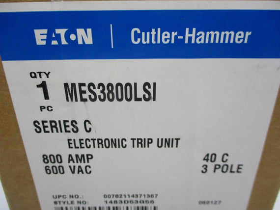 EATON MES3800LSI SER. C 600VAC 800A NSFS