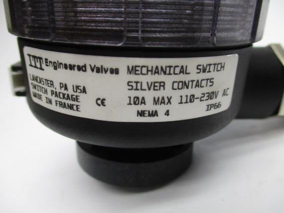 ITT ENGINEERED VALVES IP66 110-230VAC 10A NSNP