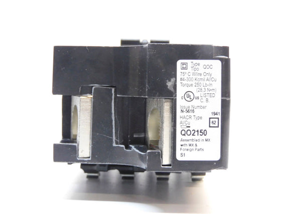 SQUARE D QO2150 120/240V 150A NSMP