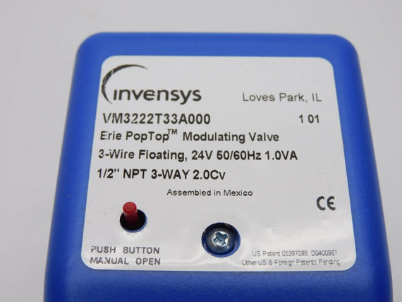 INVENSYS VM3222T33A000 24V 1/2" NSMP