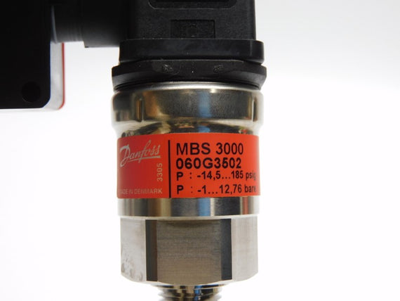 DANFOSS MBS3000 060G3502 10-30VDC -14.5-185PSI (AS PICTURED) NSNP