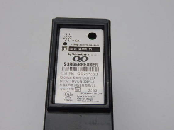 SQUARE D QO2175SB 120/240VAC NSMP