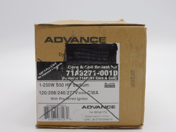 ADVANCE 71A8271-001D REV. A 277V NSFS