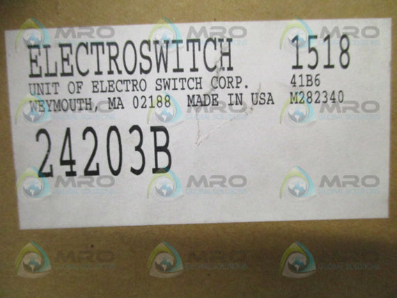 ELECTROSWITCH 24203B SELECTOR ROTARY SWITCH * NEW IN BOX *