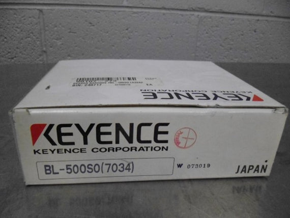 KEYENCE BL-500S0(7034) BARCODE READER * NEW IN BOX *