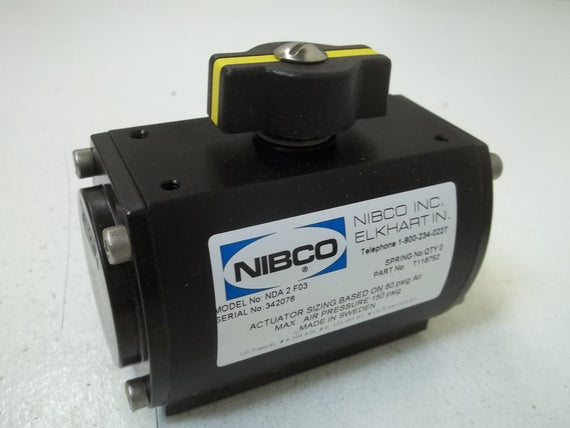 NIBCO NDA2F03 ACTUATOR VALVE *NEW IN BOX*