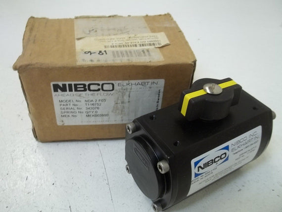 NIBCO NDA2F03 ACTUATOR VALVE *NEW IN BOX*