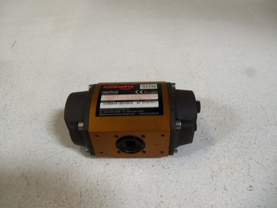 FLOWSERVE NORBRO 40R 10-RDB40-1SD1E0-D PNEUAMATIC ACTUATOR *USED*