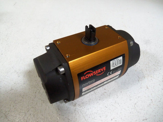 FLOWSERVE NORBRO 40R 10-RDB40-1SD1E0-D PNEUAMATIC ACTUATOR *USED*