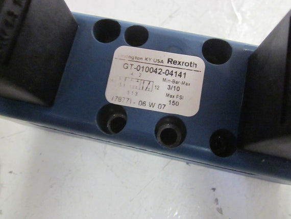 REXROTH GT-010042-04141 PNEUMATIC CERAM VALVE 150PSI (AS PIC) *USED*