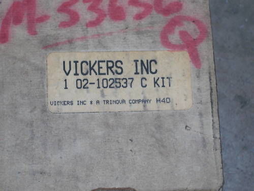 VICKERS 02-102537 CARTRIDGE KIT *NEW IN BOX*