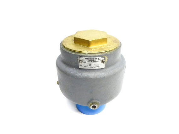 KUNKLE VALVE 215V-K0LAQE 15INHG 3" NSNP