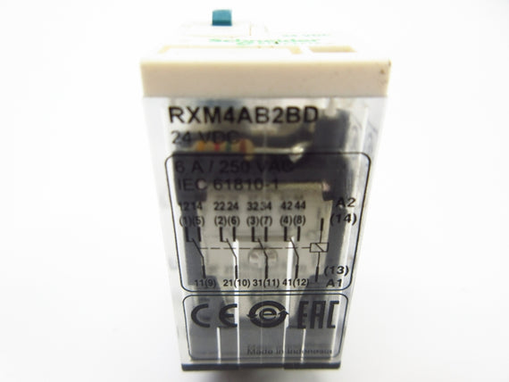 SCHNEIDER ELECTRIC RXM4AB2BD 24VDC 6A NSNP