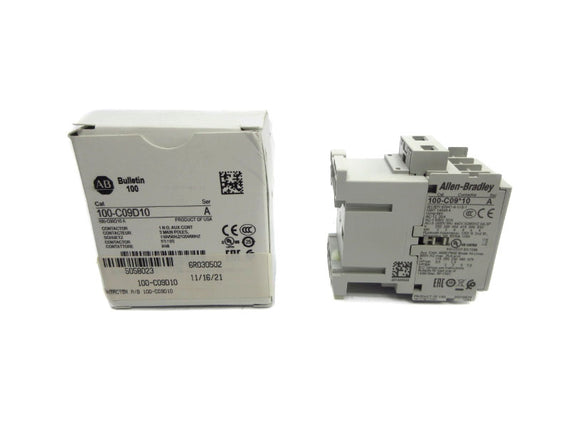 ALLEN BRADLEY 100-C09D10 SER. A 110/120V 32A (WH) NSMP