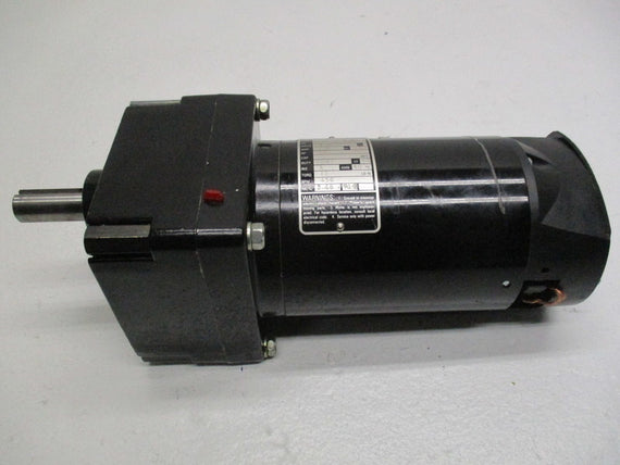 BODINE 32D5BEPM-W2 GEARMOTOR 130VDC 1/8 HP 456 RPM * USED *