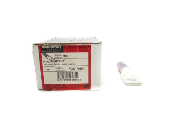 BURNDY YA28 (PKG OF 10) NSMP